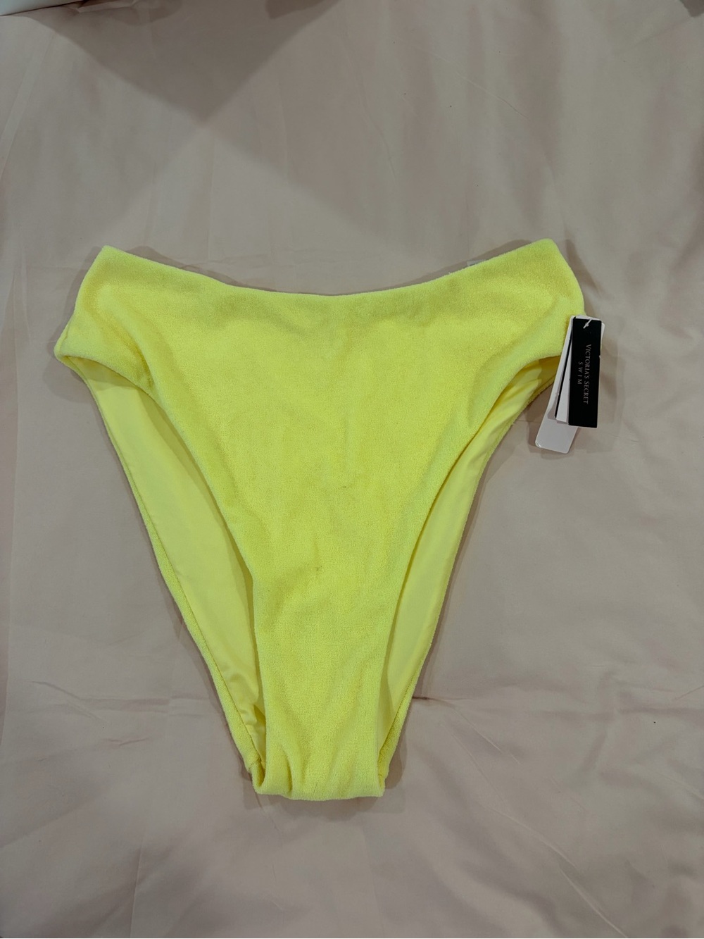 Victorias SecretNeon Yellow High-Cut Bikini Bottom